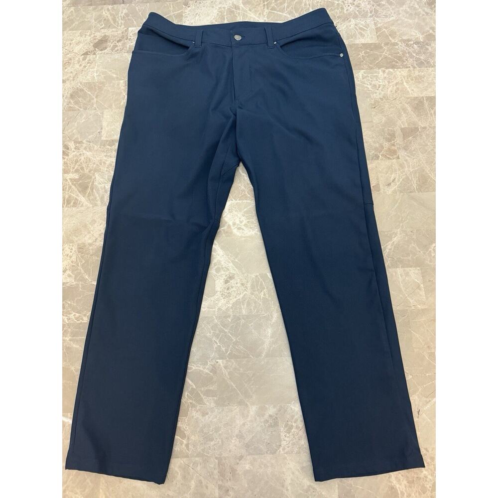 Lululemon Men’s ABC Pant Classic 29"L LM5A43S OBSI Navy Sz 34